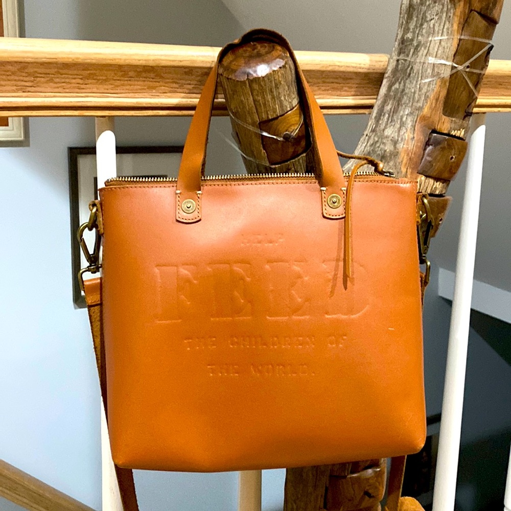 Leather FEED 50 handbag